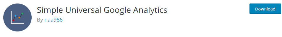 Simples Universal Google Analytics