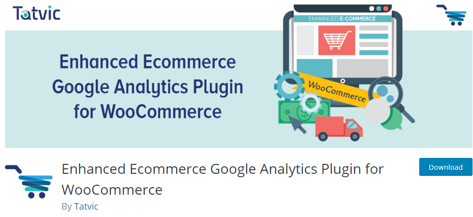 Plug-in de comércio eletrônico avançado do Google Analytics