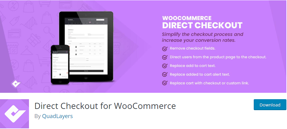 WooCommerceの直接チェックアウト