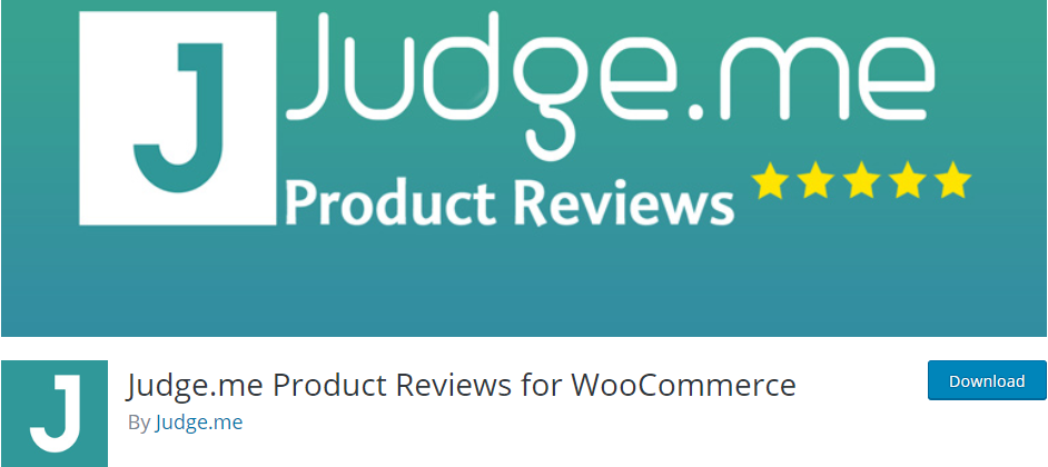 Judge.meWooCommerceの製品レビュー