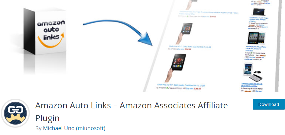 Amazon Auto Links – Amazon Associates 제휴 플러그인