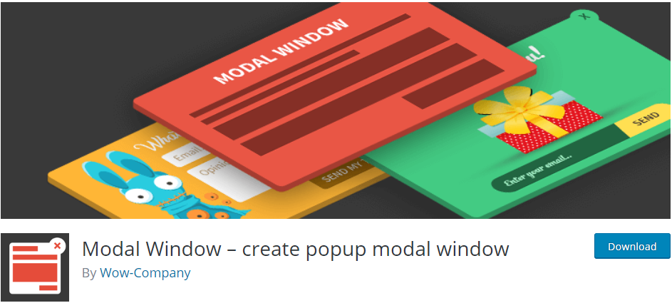 Плагин WordPress для модальных окон