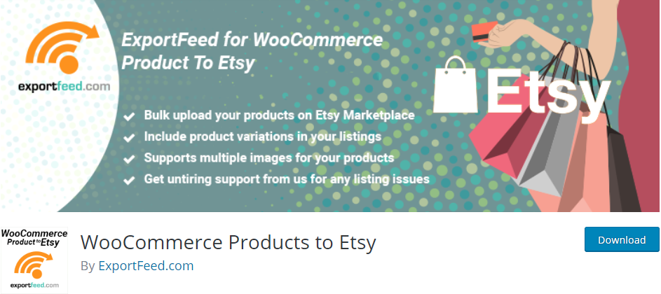 Etsy에 WooCommerce 제품