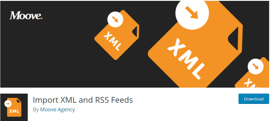 XML 및 RSS 피드 가져오기