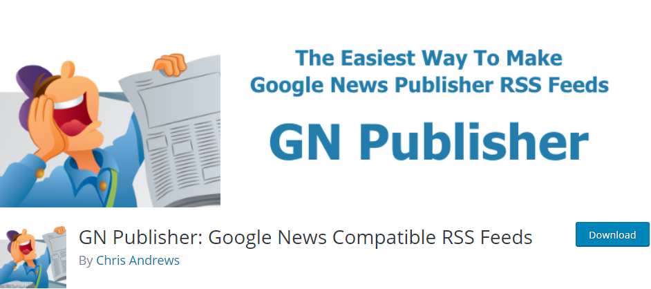 GN 게시자: Google 뉴스 호환 RSS 피드