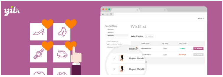 YITH WooCommerce 위시리스트