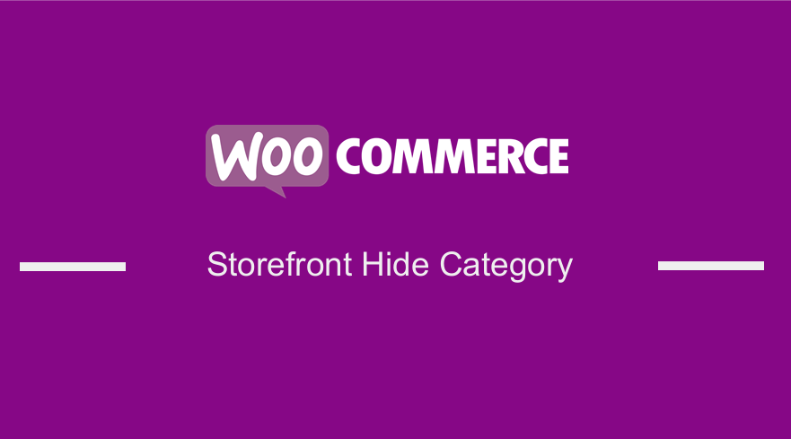 WooCommerce 店面隱藏類別