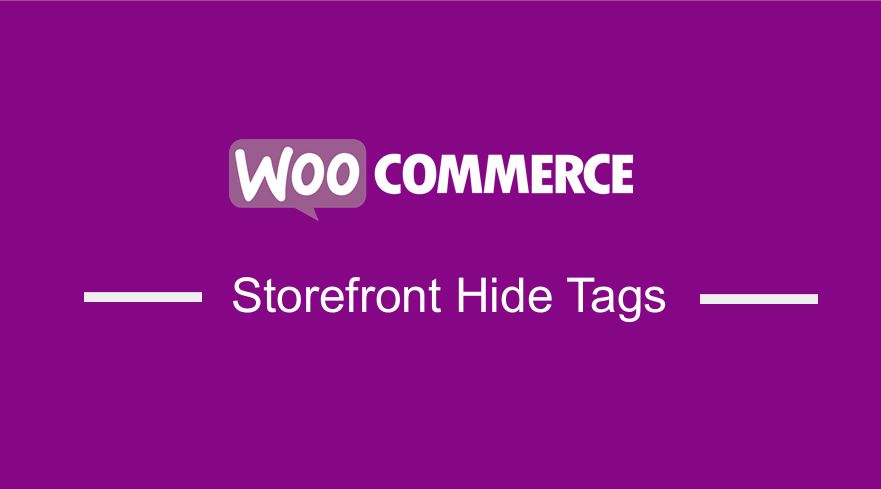 如何在店面主题 WooCommerce 中隐藏标签