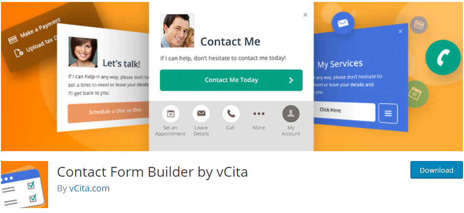 vCita의 Form Builder에 문의