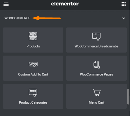 Widgets WooCommerce