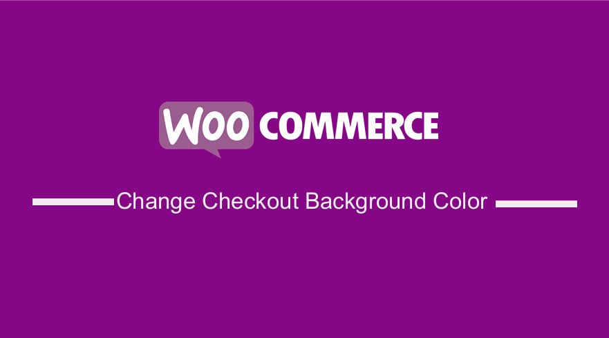 WooCommerce 결제 배경색 변경