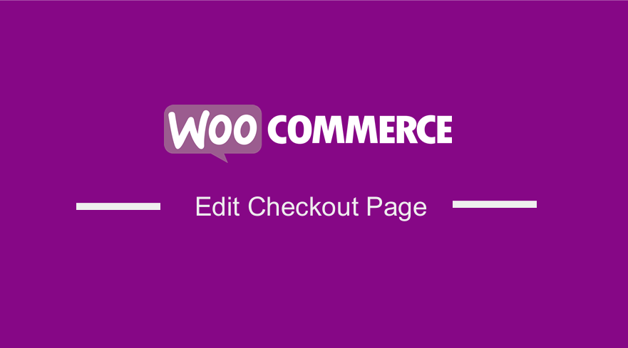 WooCommerce 결제 페이지 편집