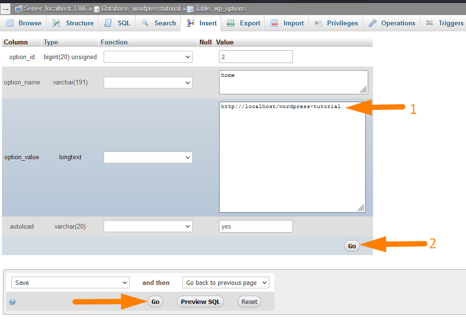 WordPress Ubah URL di Database - 3