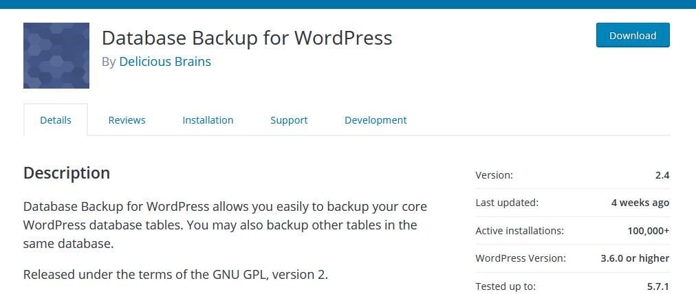 Membuat Backup Database WordPress Menggunakan Plugin