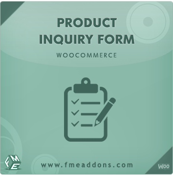 fmeaddonによるWooCommerce製品お問い合わせフォーム