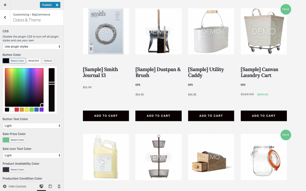 Plugin BigCommerce per aggiungere funzionalità di eCommerce a WordPress