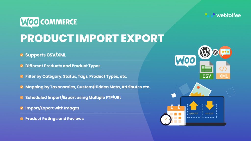 Produktimport Export für WooCommerce