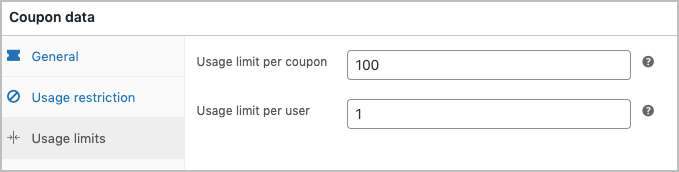 Limiter l'utilisation des coupons sur WooCommerce