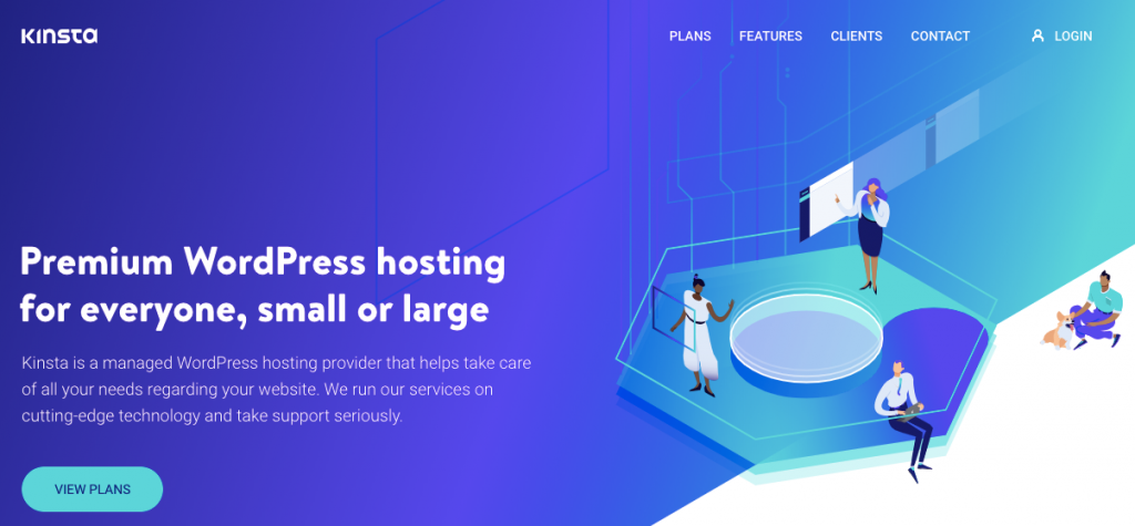 Fastest wordpress hosting with Kinsta