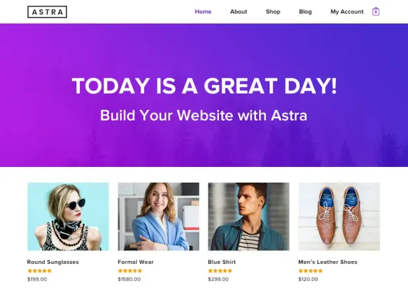 Astra best free themes for business