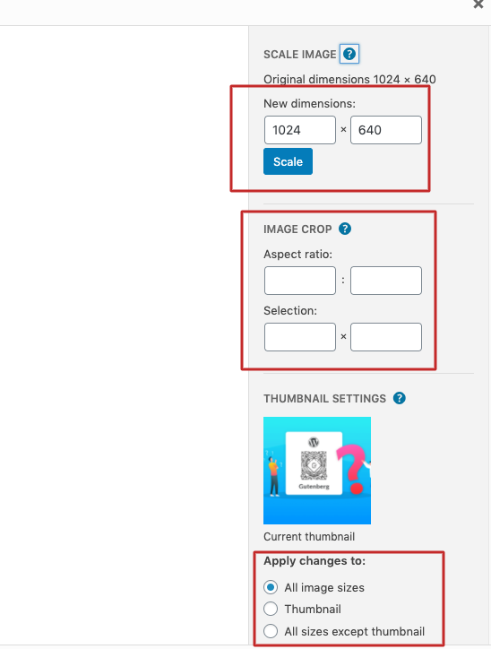 edit image ratio