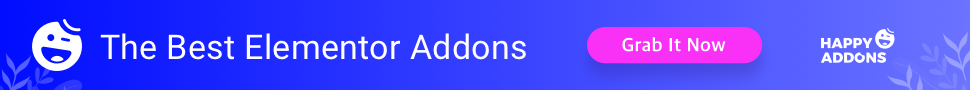 HappyAddons Pro Banner 