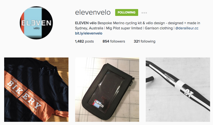 InstagramのElevenvelo