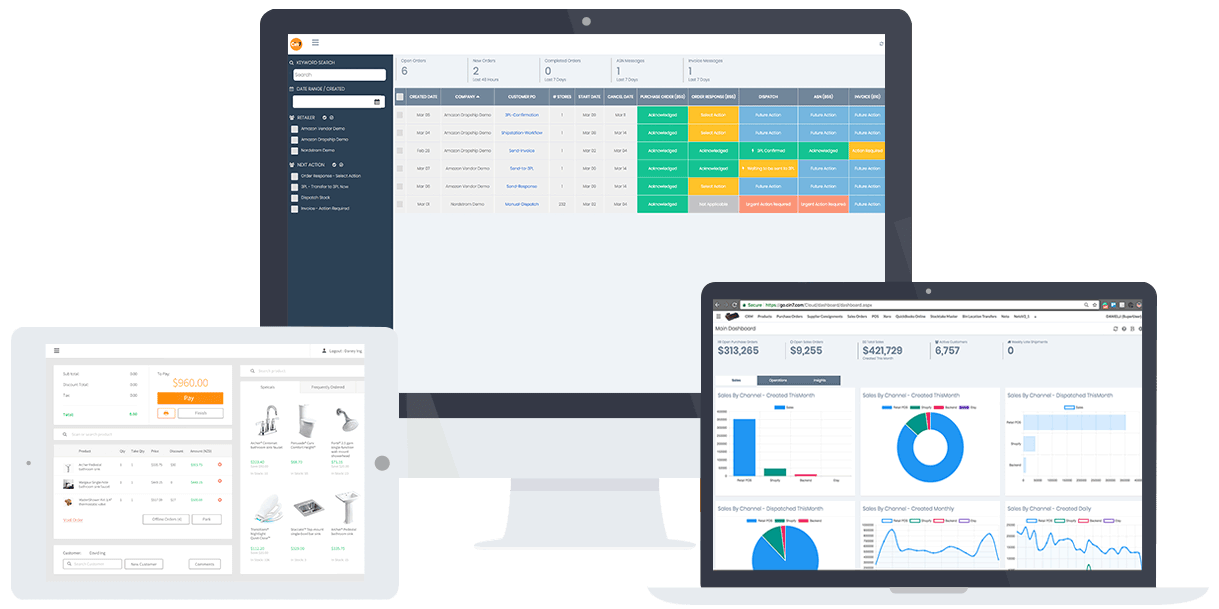 Cin7 è un inventario all-in-one, POS, EDI e 3PL.