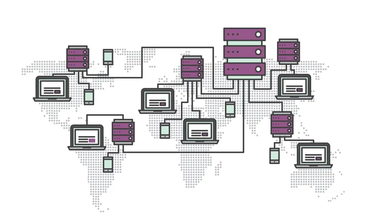 Illustration illustrant le fonctionnement d'un CDN.