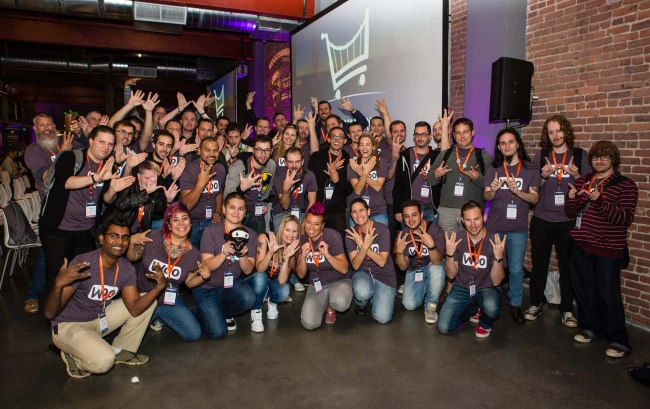 A equipe da Woo na WooConf 2014