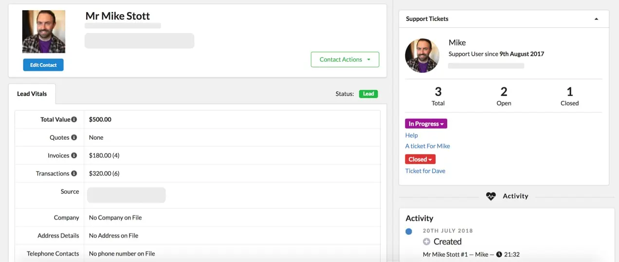 WooCommerce CRM 고객 관리