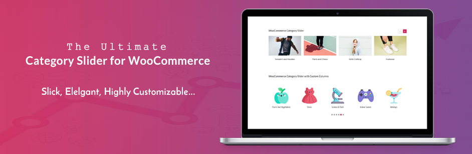 Controle deslizante de categoria para WooCommerce