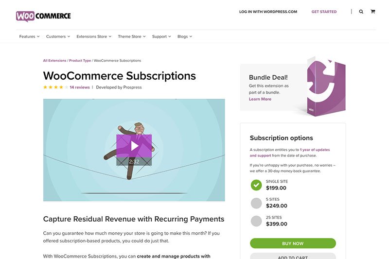 Abonamente WooCommerce