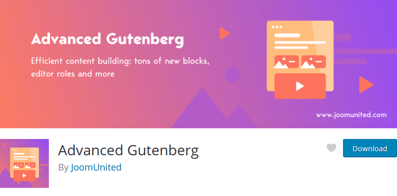 Gutenberg tingkat lanjut