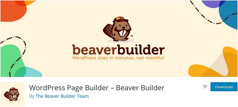 Beaver Builderは、最高の無料のWordPressページビルダープラグインの1つです。