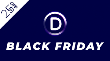 Oferta de Black Friday Divi Teme elegante