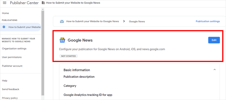 google-news-settings - IsItWP - 免费的 WordPress 主题检测器 google-news-settings