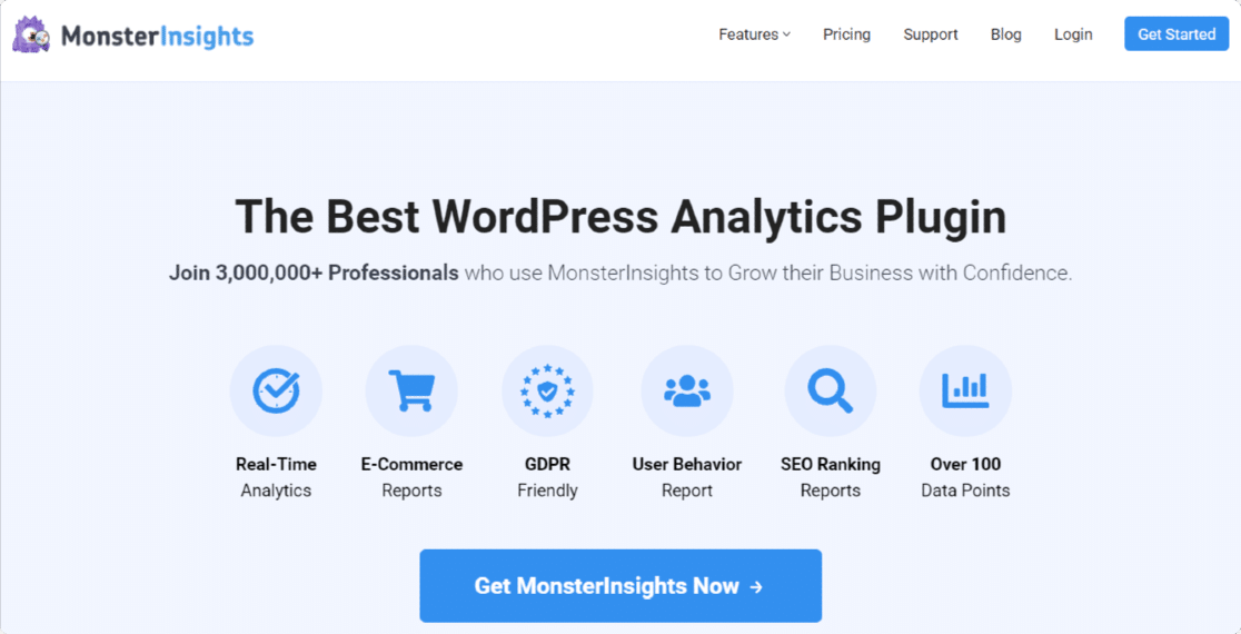 monsterinsights cel mai bun plugin multisite pentru wordpress