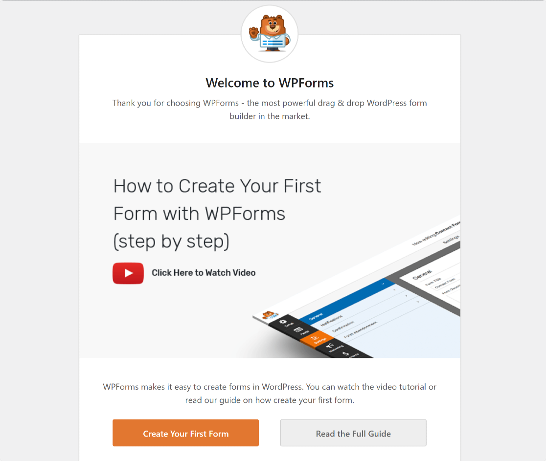 Konfiguracja formularzy wpform