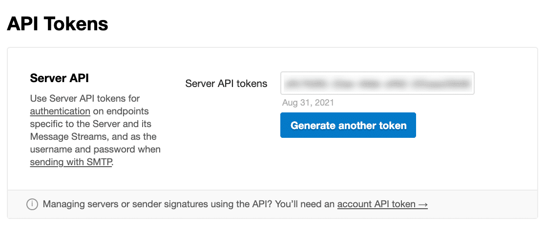 Token API cap pos