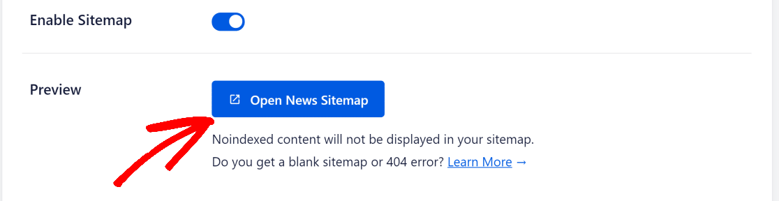 Sitemap öffnen