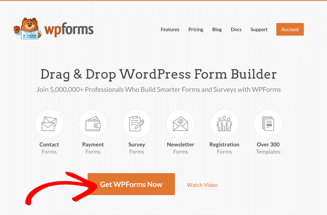 WPForms CTA'sı