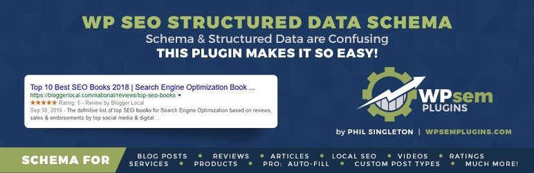 Esquema de dados estruturados WP SEO