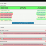 Anti-Malware-Sicherheit und Brute-Force-Firewall-Scan-Ergebnisse