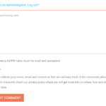 Comentarios de GDPR Demo-min