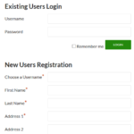 Accesso e registrazione membri WP