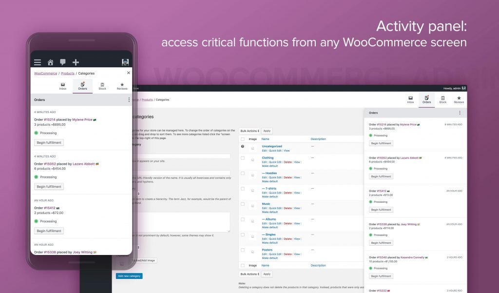 Administrator WooCommerce