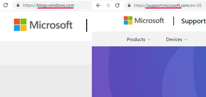 サポートブログMicrosoft