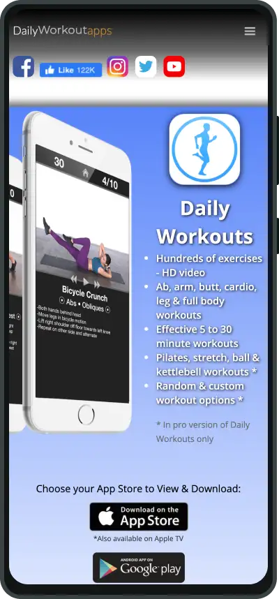 Tägliche Workout-Apps