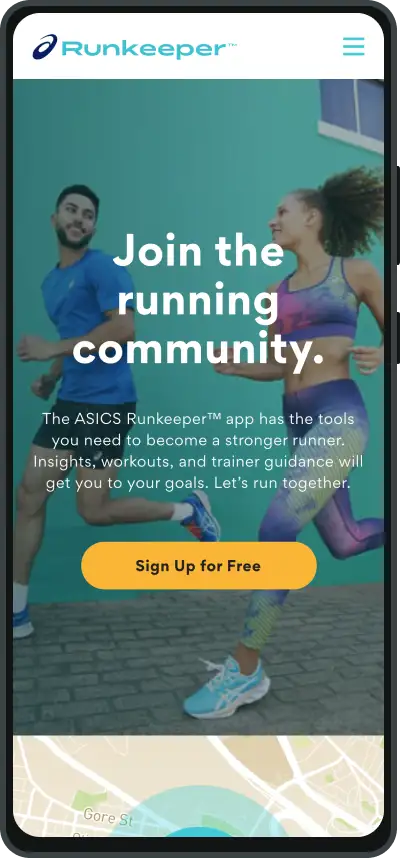 التطبيق Runkeeper